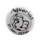 Aquarius Flat Ceramic Wine Stopper
